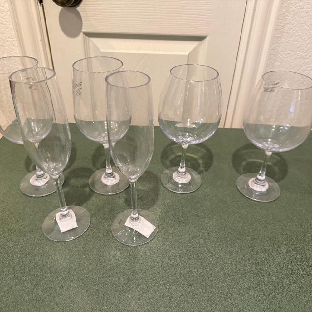 Wine & Champagne Glasses (Indoor/Outdoor)